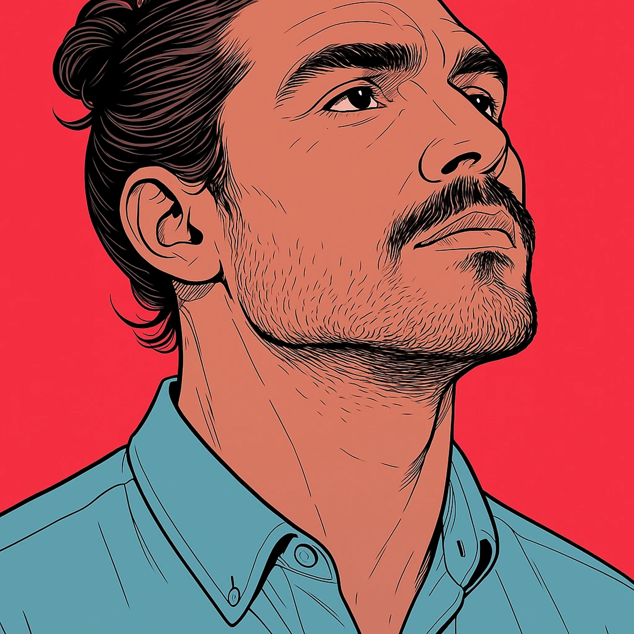 Strong Stroke Illustration